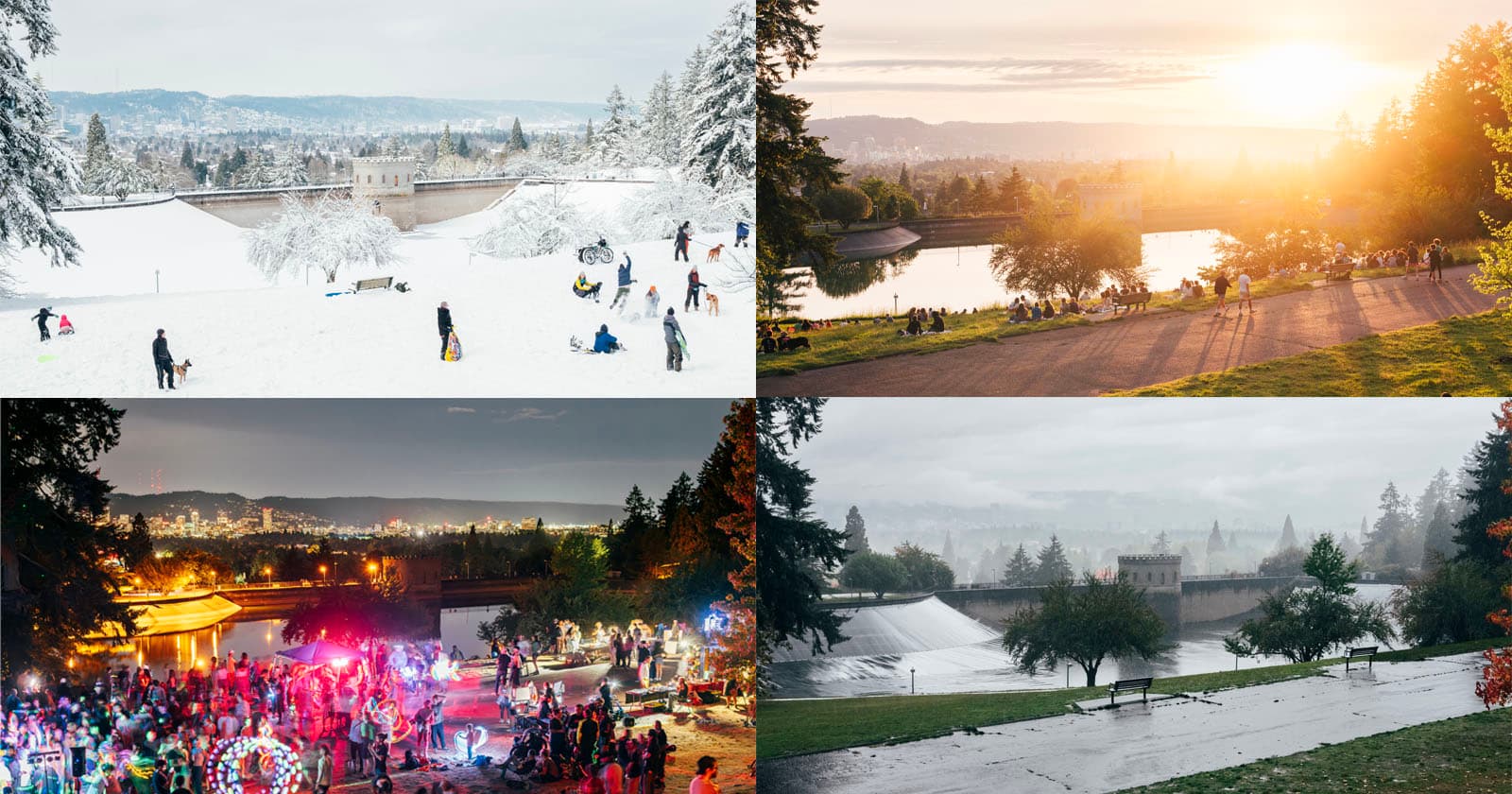 One Portland park became Aaron Wessling’s rephotography project