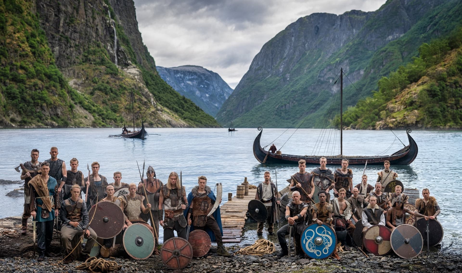 David Yarrow turns Norway’s World Cup portrait into a Viking saga