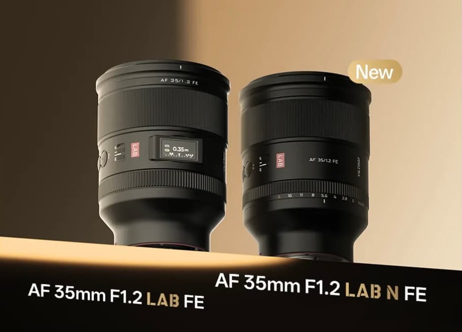 Viltrox launches screenless AF 35mm f/1.2 LAB lens for full-frame mirrorless