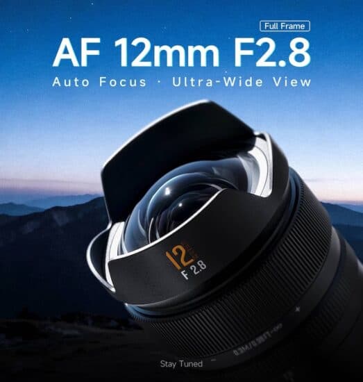 Brightin Star launches first autofocus full-frame 12mm lens for Sony E-mount