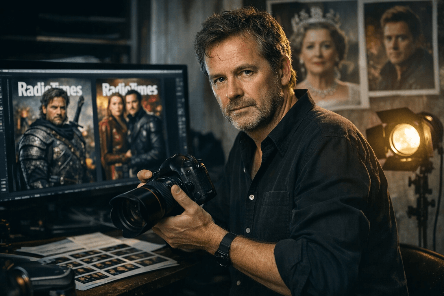 Photographer Defends Hyper-Real Radio Times Covers Against AI-Generation Accusations