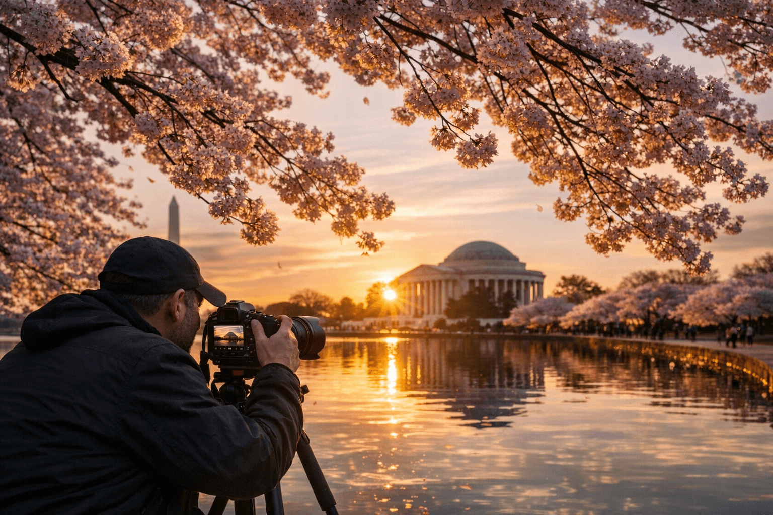 Photographer Spent 17 Years Documenting D.C. Cherry Blossoms to Master Ephemeral Light