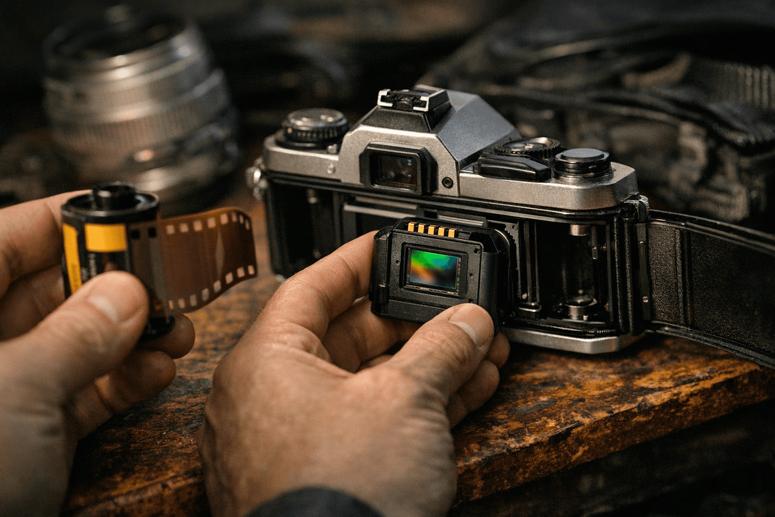 I’m Back Kickstarter revives film cameras with digital sensor module