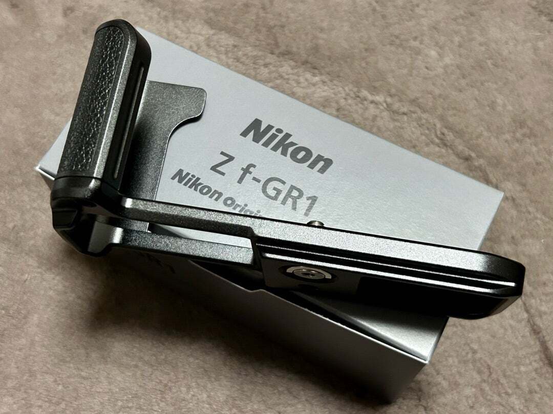 Nikon releases silver Zf-GR1 grip for Japan-only Zf owners