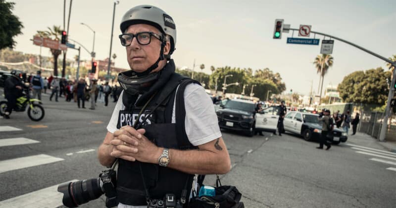 Pulitzer-winning photojournalist David Swanson returns to work after cancer battle