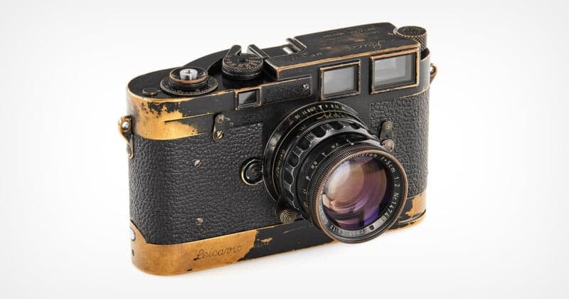 Rare Leica MP black paint camera sells for nearly $700,000